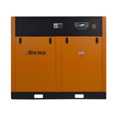 Промышленный винтовой компрессор BERG ВК-75Р/7 бар с ременным приводом